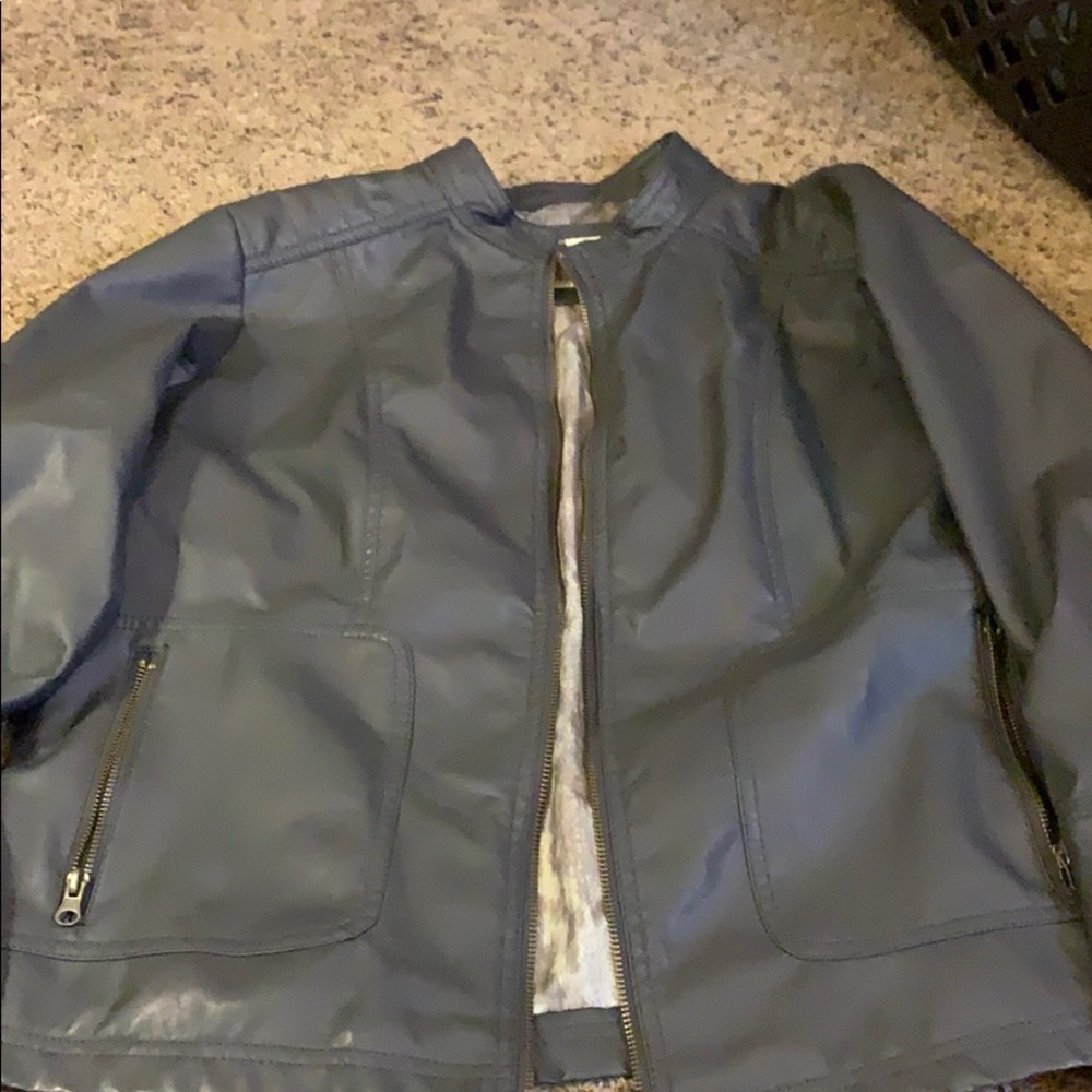 Pleather jacket